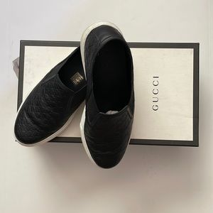 Gucci Mens Slip on / Nero . US size 7